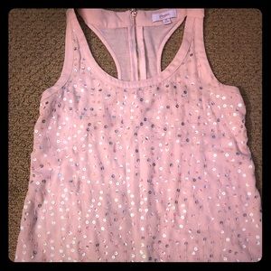 Candie’s Sequin Tank Blouse
